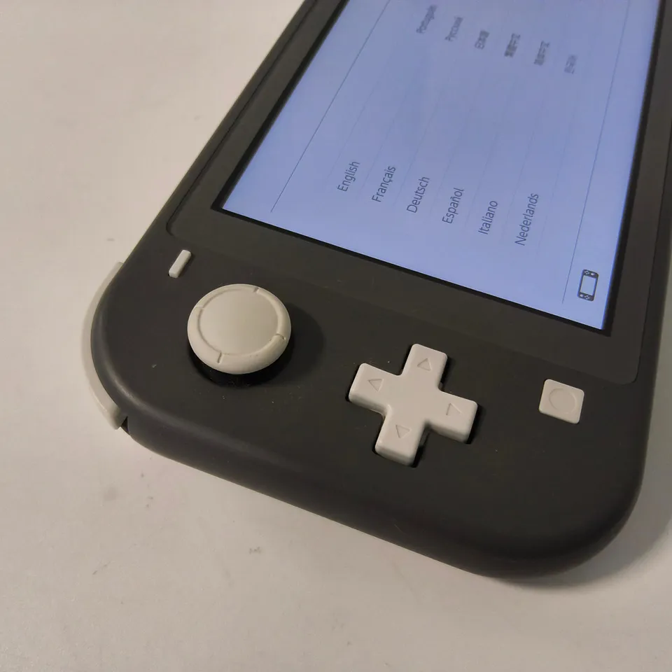 UNBOXED NINTENDO SWITCH LITE HDH-001 HANDHELD GAMES CONSOLE IN GREY