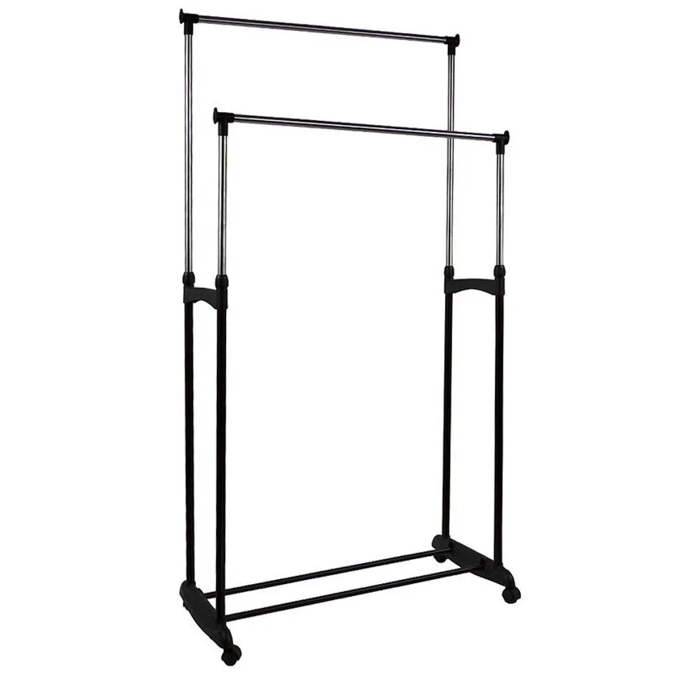 DOUBLE 80CM WIDE CLOTHES RACK