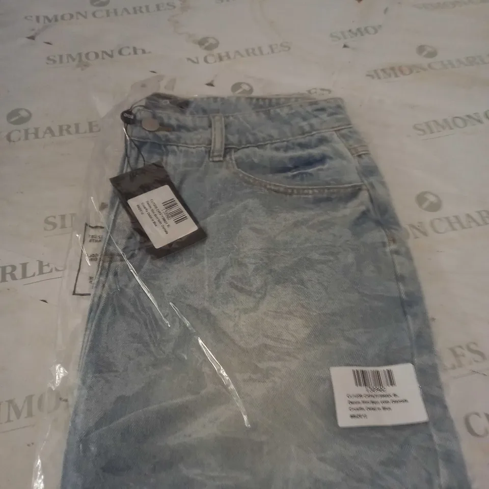 EGO BLUE DENIM SKRT SIZE 12