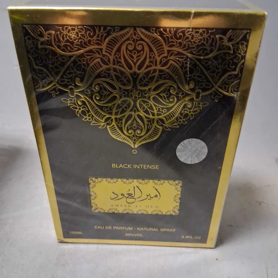 BOXED AND SEALED BLACK INTENSE AMEER AL OUD EAU DE PARFUM 100ML