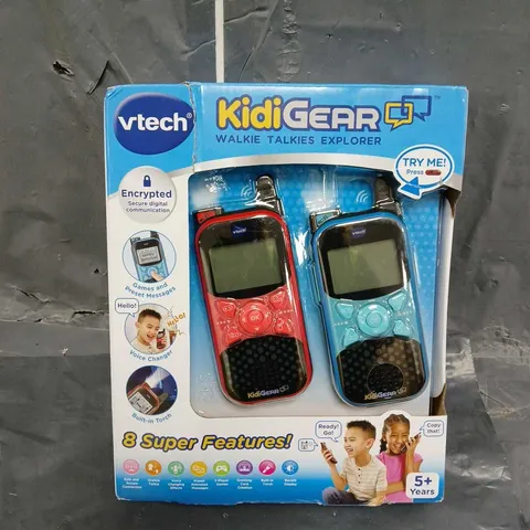 VTECH KIDIGEAR WALKIE TALKIES EXPLORER 