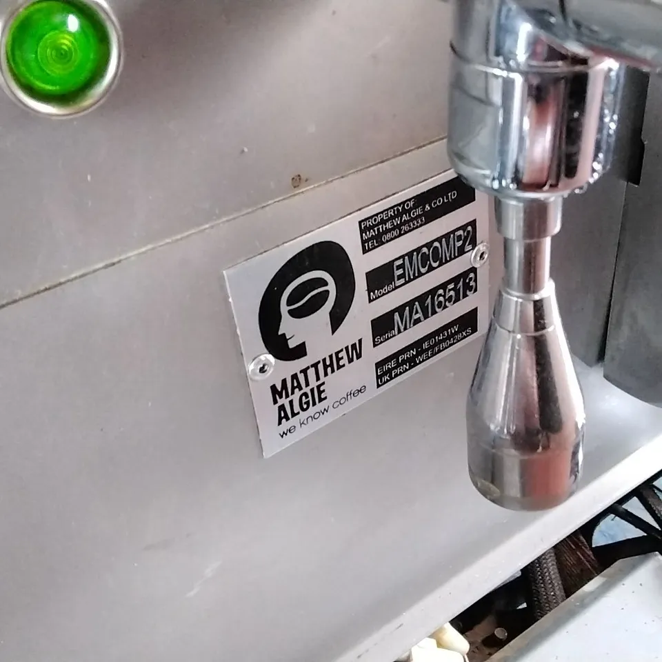 ELEKTRA BARISTA 2 STATION COFFEE MACHINE 