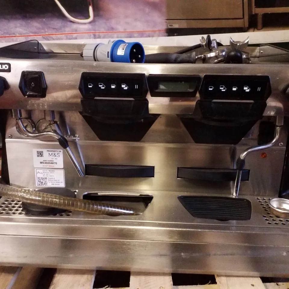 RANCILIO RAN7-2 COMMERCIAL 2 BARRISTA COFFEE MACHINE 