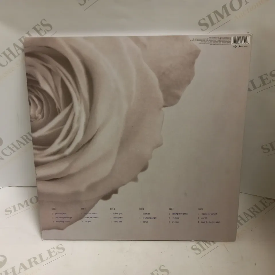 SIGNED DEPECHE MODE BEST OF VOLUME 1 VINYL SET