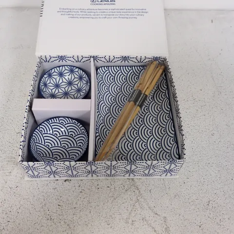 BOXED TOKYO LEXUS SUSHI SET