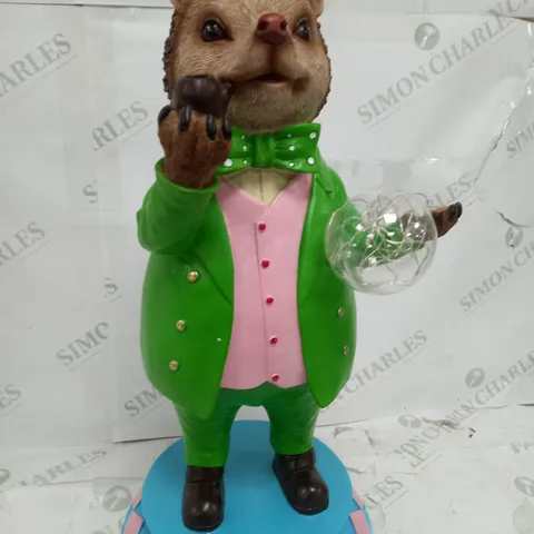 BOXED ENCHANTED GARDEN BY GARDEN REFLECTIONS LED HANDSOME HEDGEHOG