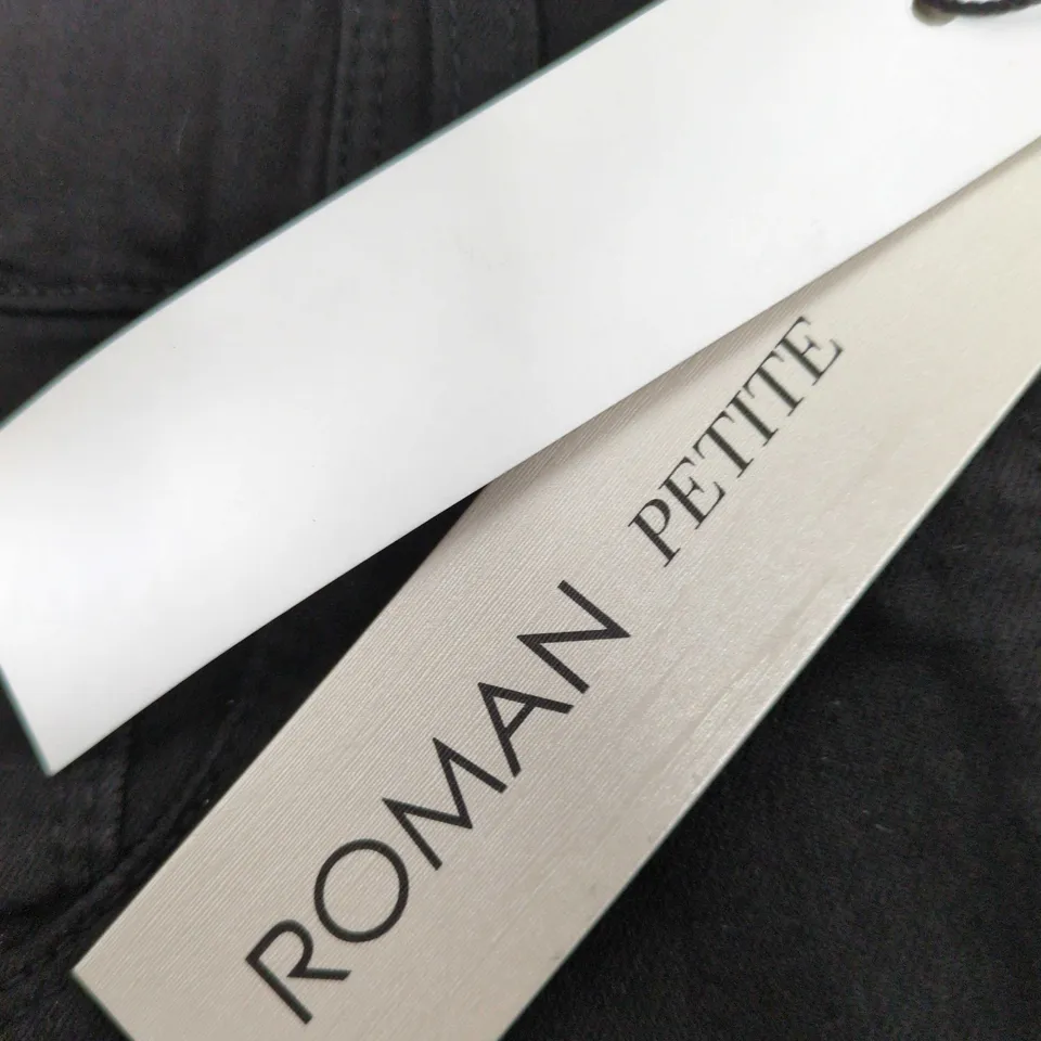 ROMAN PETITE BLACK TROUSERS – UK 14 