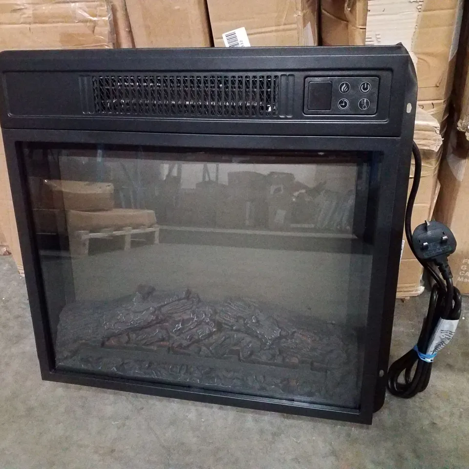 BOXED ELECTRIC FIREPLACE INSERT