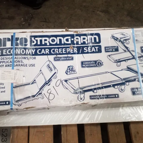 CLARKE CMC60 3-IN-1 FOLDING CAR CREEPER & SEAT