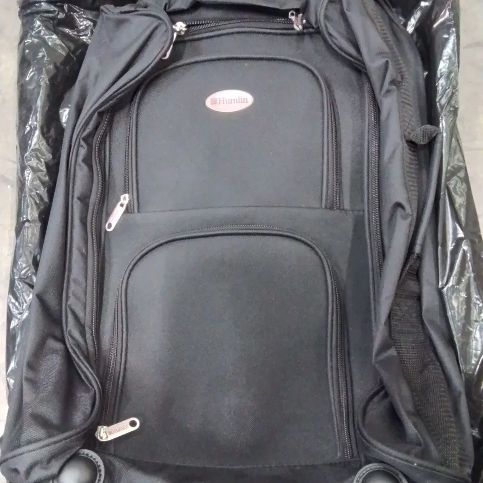 BAGGED LIGHTWEIGHT HUMLIN BLACK CARRY CASE