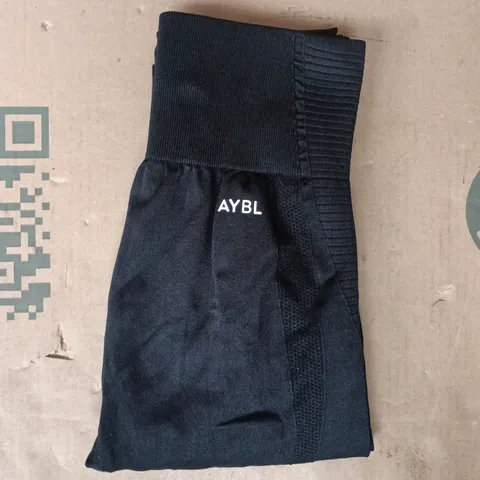 AYBL LEGGINGS IN BLACK SIZE MEDIUM