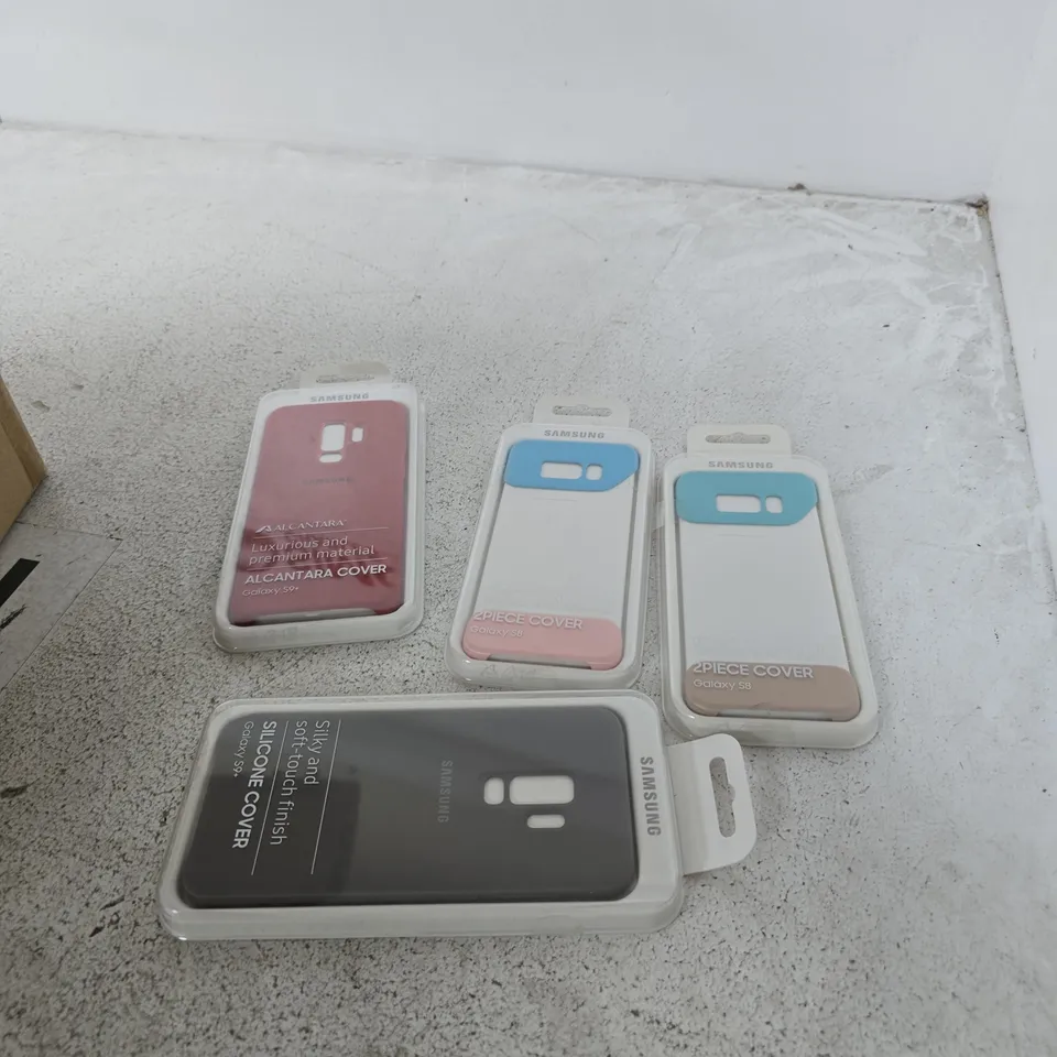 BOX OF APPROXIMATELY 20 ASSORTED PHONE CASES