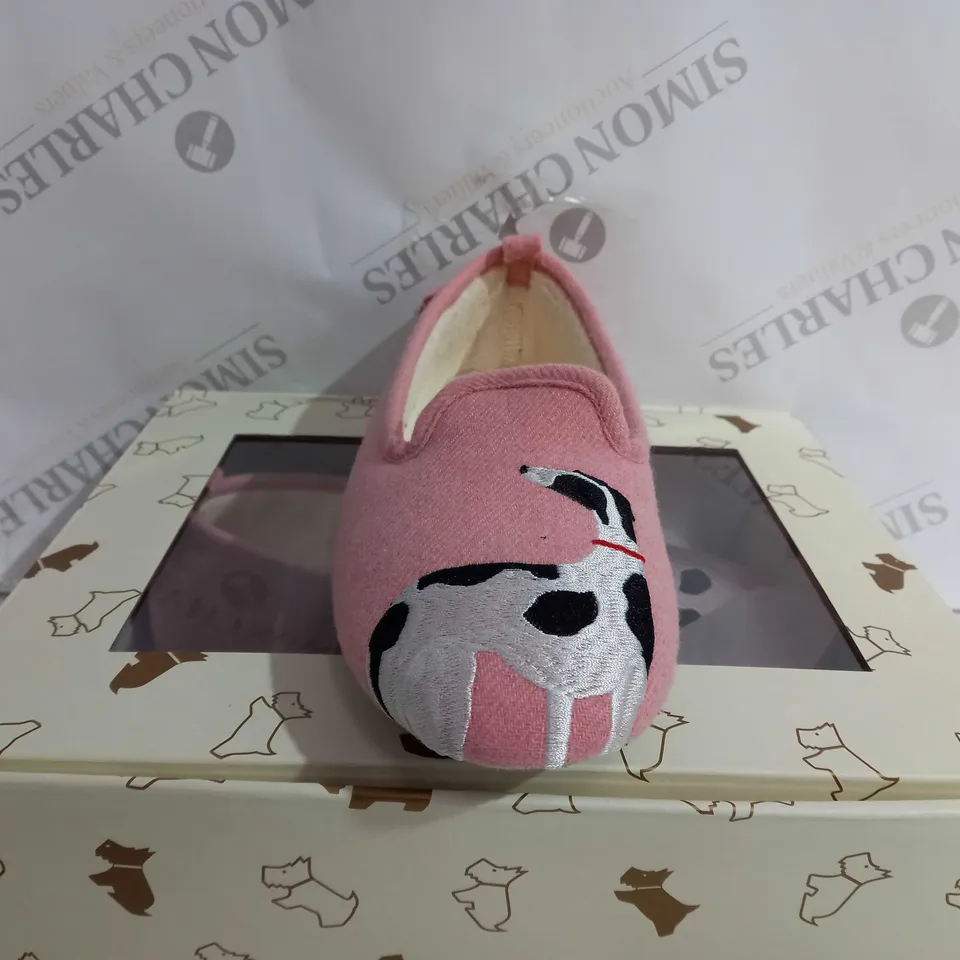 RADLEY HOUSE SHOE/SLIPPER PINK - SIZE UK 6	