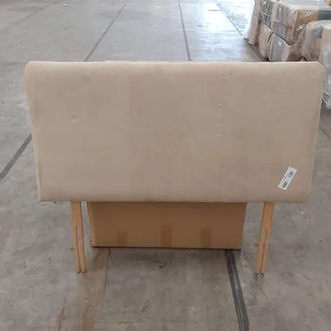 DESIGNER 120cm SMALL DOUBLE SIZE FABRIC UPHOLSTERED HEADBOARD 