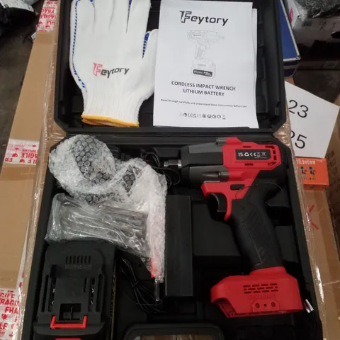 BOXED FEYTORY CORDLESS IMPACT WRENCH  