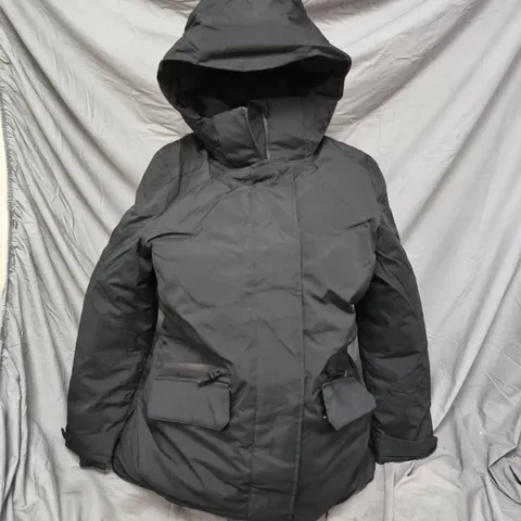 SUPERDRY CITY PARKA – BLACK, WOMEN'S UK14 (US10, EU42)