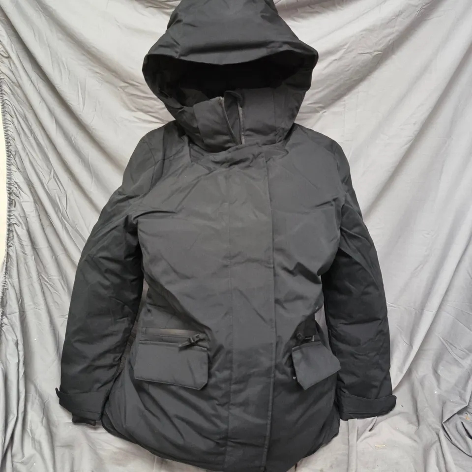 SUPERDRY CITY PARKA – BLACK, WOMEN'S UK14 (US10, EU42)