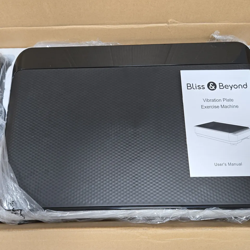 BLISS & BEYOND VIBRATION PLATE EXERCISE MACHINE