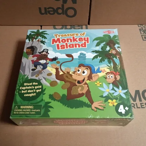 TREASURE OF MONKEY ISLAND – FAMILY BOARD GAME (4+)