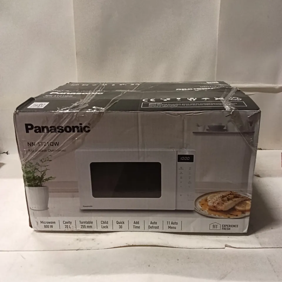 PANASONIC NN-ST21QW MICROWAVE OVEN