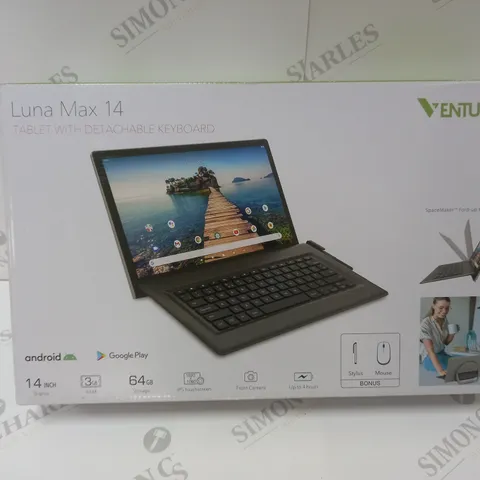 BRAND NEW BOXED VENTURER LUNA MAX 14 64GB 14" HD TABLET