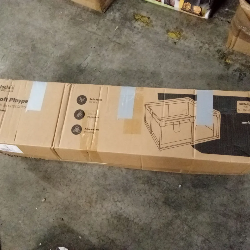 BOXED KIDOOLA SOFT PLAYPEN