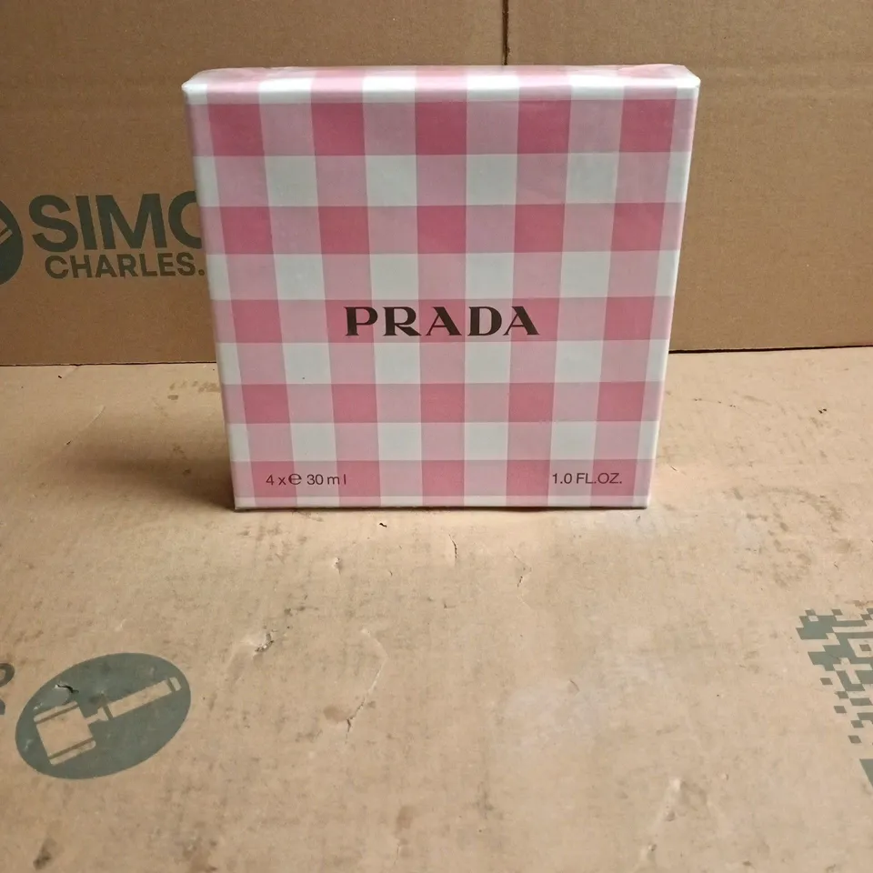 PRADA 4 ITEM FRAGRANCE SET TO INCLUDE PARADOXE, PARADOXE INTENSE ETC 