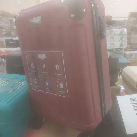 LUGG SKYWANDER TRAVEL SUITCASE - BURGUNDY