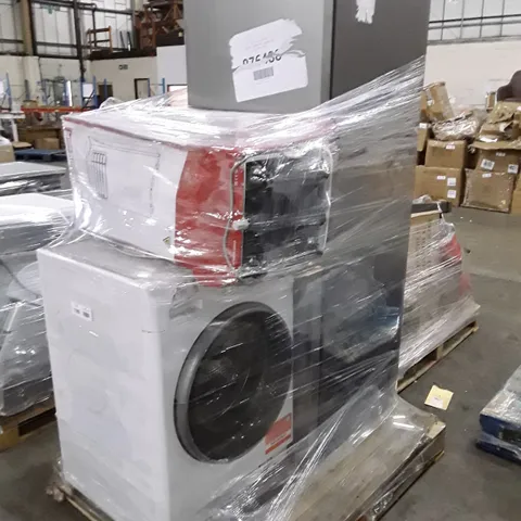 ARISTON MOBIS 9 UK PORTABLE AIR CONDITIONER 9000, SAMSUNG RB29FSRNDSA FREESTANDING FRIDGE FREEZER AND WHIRLPOOL FRESHCARE FREESTANDING WASHING MACHINE - UNPROCESSED RAW RETURNS