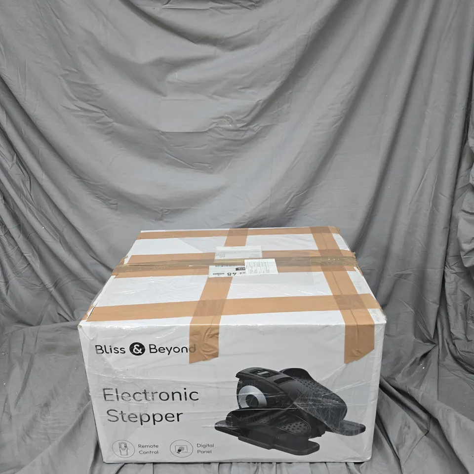BLISS & BEYOND ELECTRONIC STEPPER – BOXED 
