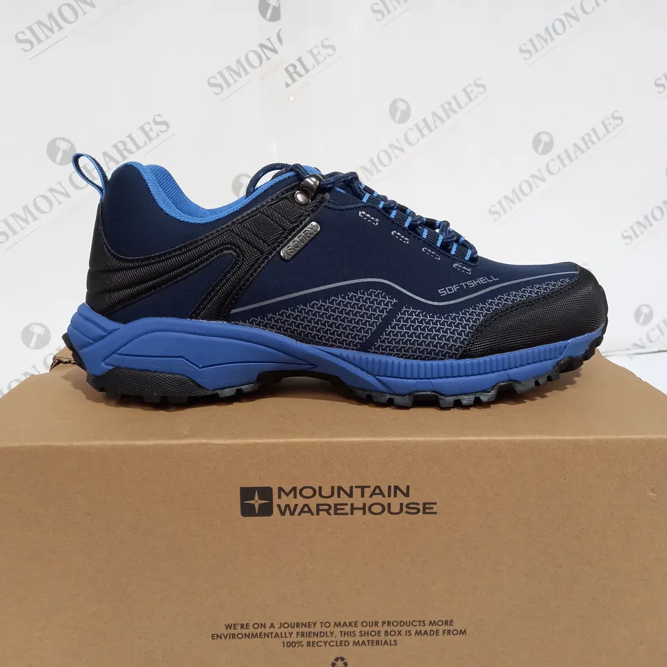 BOXED MOUNTAIN WAREHOUSE NAVY SHOES - SIZE UK 6