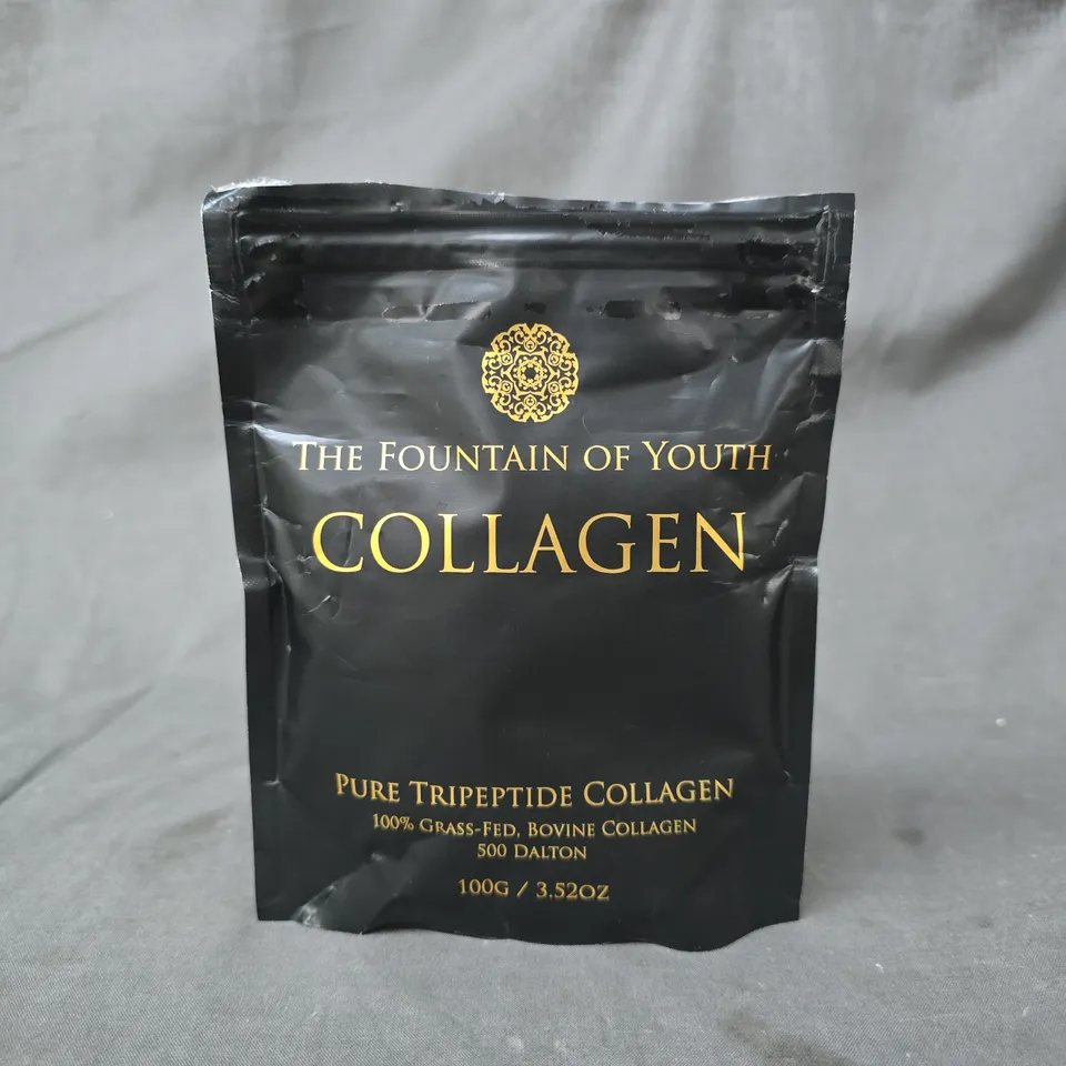 THE FOUNTAIN OF YOUTH COLLAGEN - PURE TRIPEPTIDE COLLAGEN (100G)