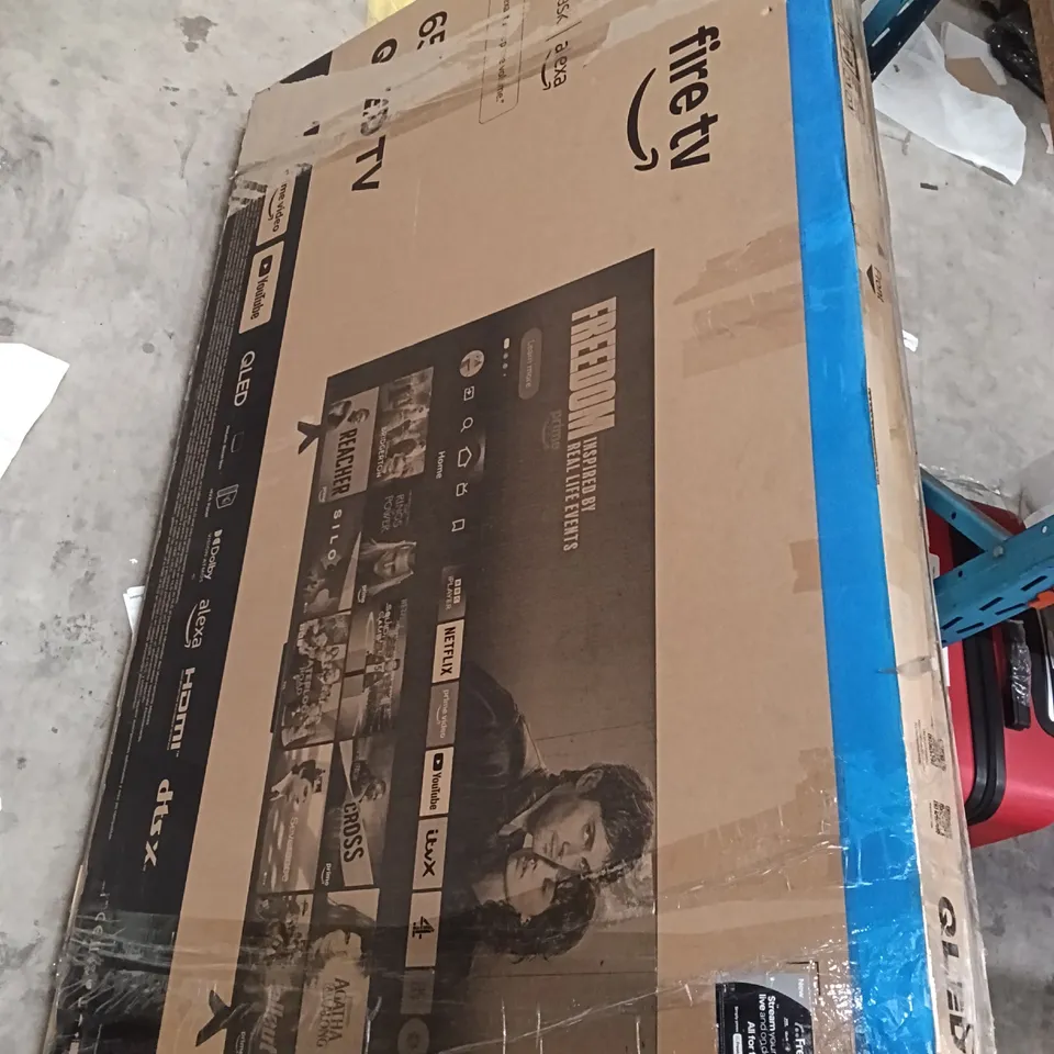 BOXED TCL FIRE TV 65" QLED TV 65T6C-UK
