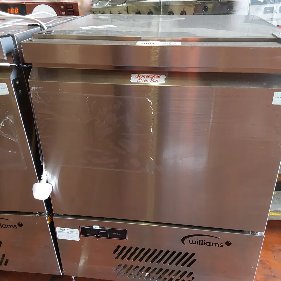WILLIAMS UNDERCOUNTER FRIDGE H5UC R290 R1