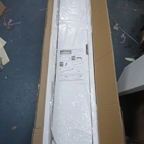 SUSPENDED TV CABINET – WHITE, BOXED 