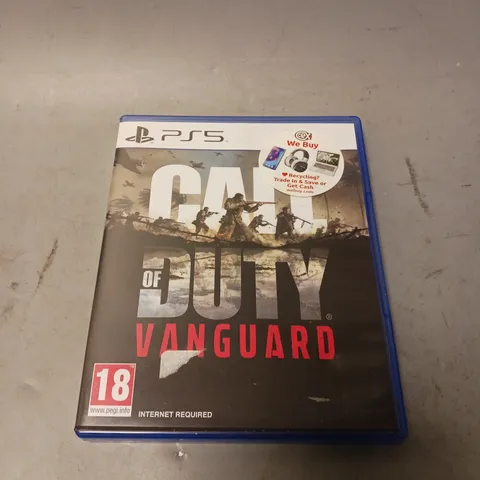 PLAYSTATION 5 CALL OF DUTY VANGUARD