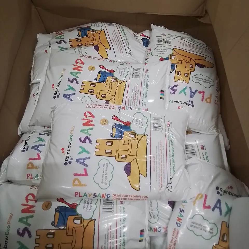 PALLET OF APPROXIMATELY 20 BAGS OF CHILDRENS PLAY SAND 