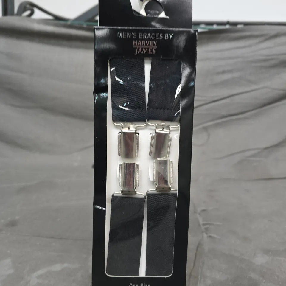 HARVEY JAMES MEN'S BRACES – ONE SIZE, FULLY ADJUSTABLE