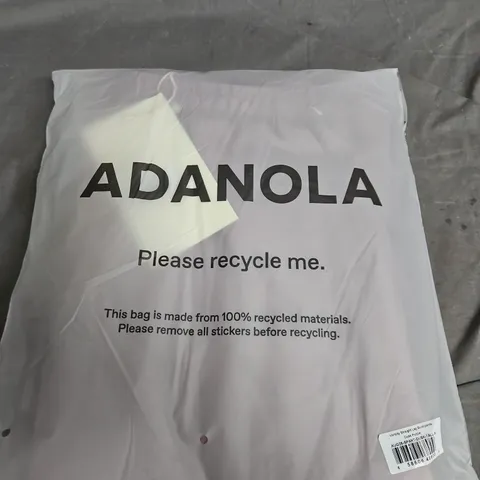 ADANOLA VARSITY STRAIGHT LEG SWEATPANTS – DUSK PURPLE – TALL – M