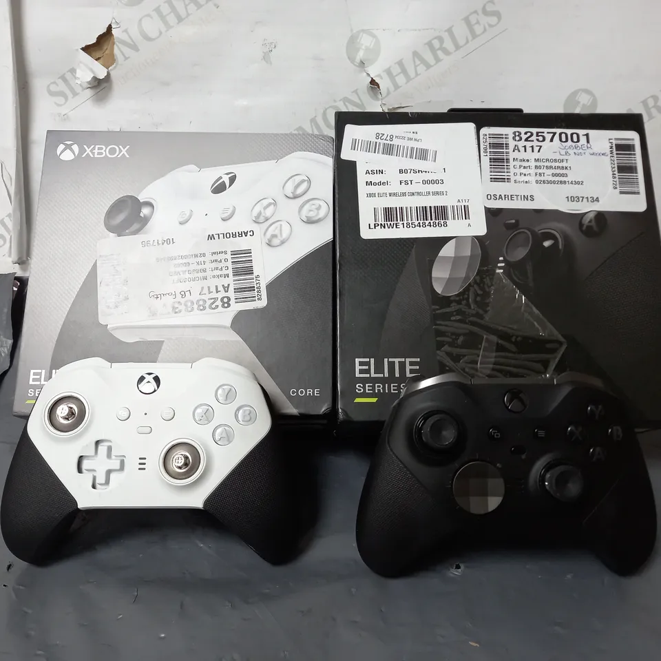 BOX OF 10 MICROSOFT XBOX ELITE SERIES 2 CONTROLLERS 