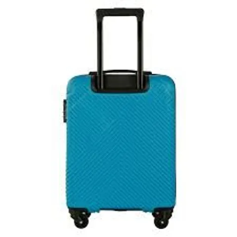 BOXED LIGHT BLUE SUITCASE