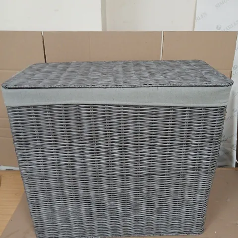 RATTAN LAUNDRY SORTER 