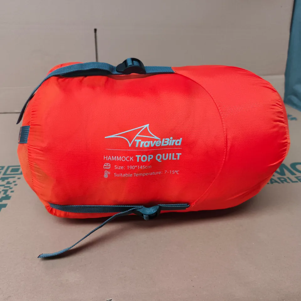 TRAVELBIRD HAMMOCK TOP QUILT 190 X 145CM (7 - 15C TEMP) TAGGED