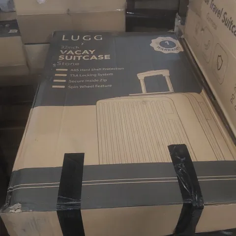 BOXED LUGG TRAVEL SUITCASE