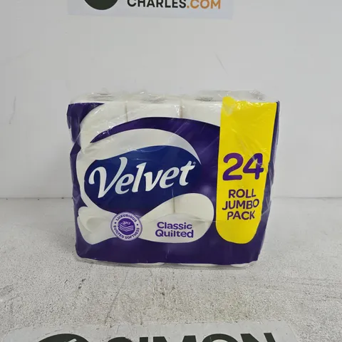 VELVET 24 TOILET ROLLS JUMBO PACK