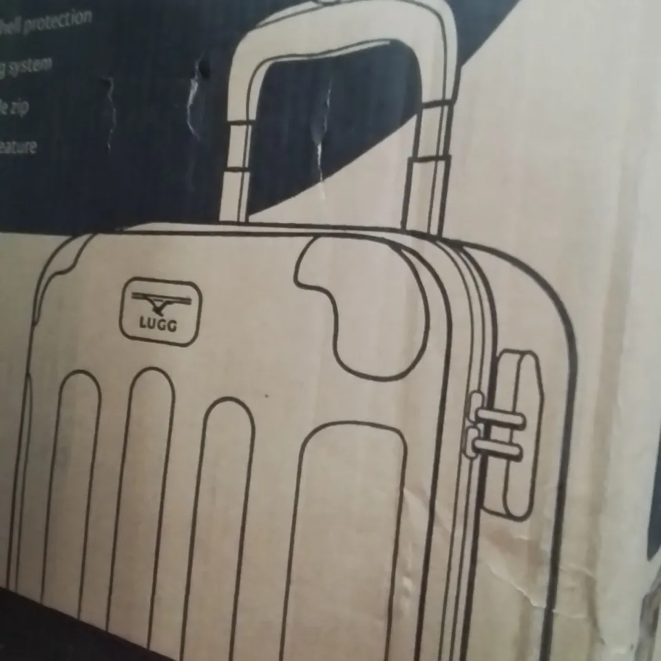 BOXED LUGG 15INCH SKYWANDER TRAVEL CABIN BAG BLACK
