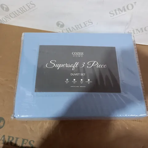 SUPERSOFT BY COZEE HOME DUVET SET - SINGLE