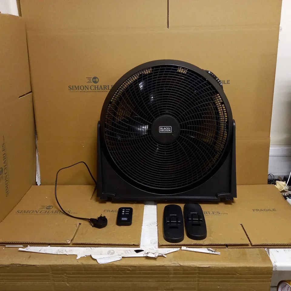 BLACK AND DECKER 2 IN 1 HIGH VELOCITY FAN