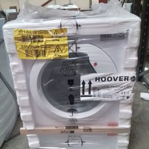 PACKAGED HOOVER H-WASH 300 LITE 9KG FREESTANDING WASHING MACHINE IN WHITE - H3W492DA4