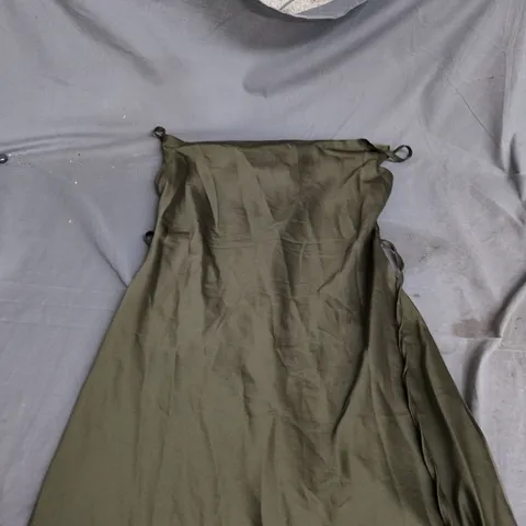 NEW LOOK SATIN COWL DRESS β OLIVE, UK 10 (EU 38)